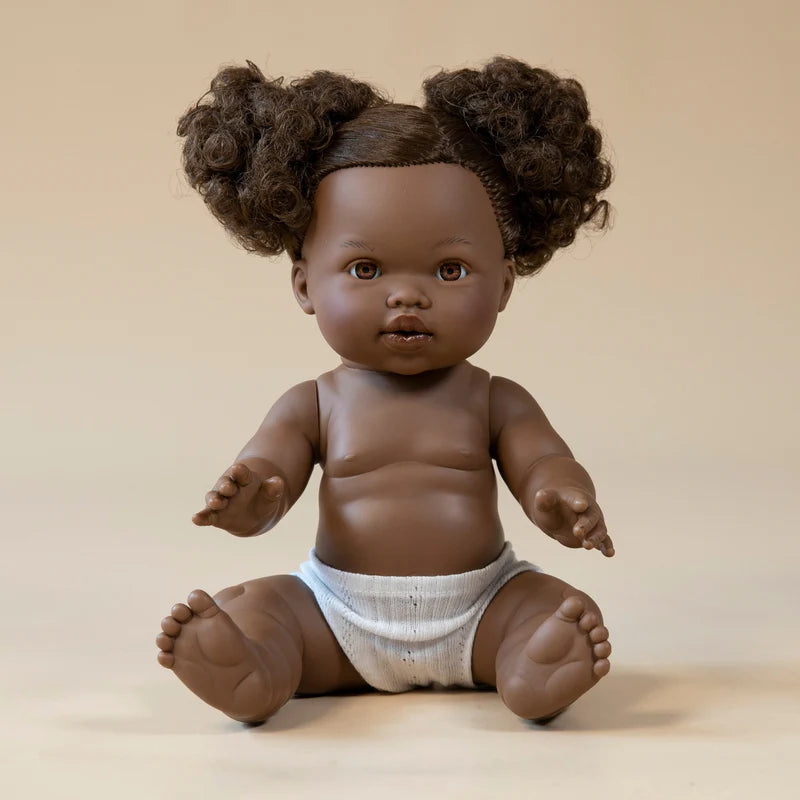 ***PRE ORDER Llorens Mini Colettos Jedda Girl Doll 34cm with brown Hair | Spanish Doll Australia