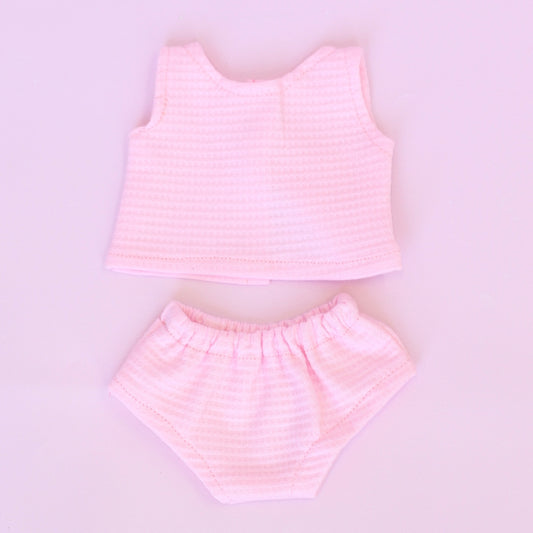 Mini Coletto underwear outfit set - Pink