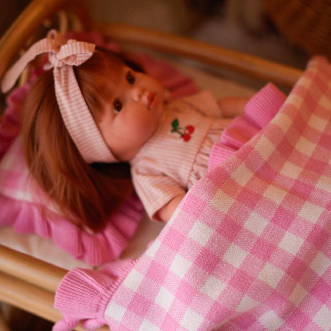 Llorens Mini Colettos Girl Doll Sadie 34cm with short red hair| Spanish Doll Australia
