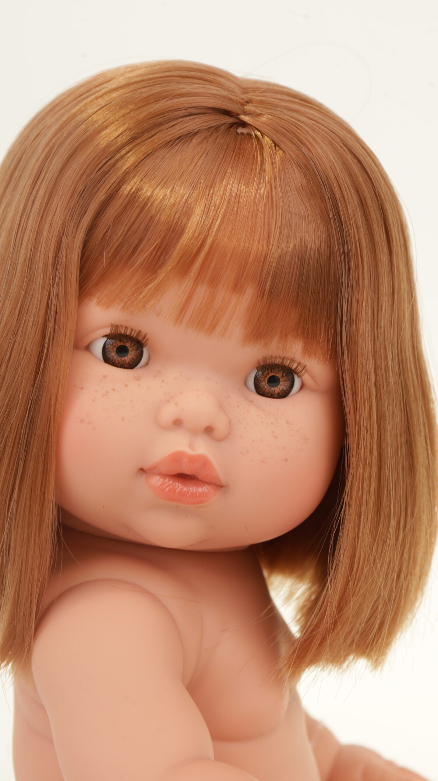 ***PRE ORDER Llorens Mini Colettos Pelirroja Girl Doll 34cm with short strawberry blonde hair| Spanish Doll Australia