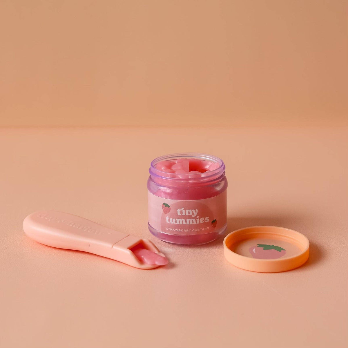 Tiny Tummies Strawberry Custard
