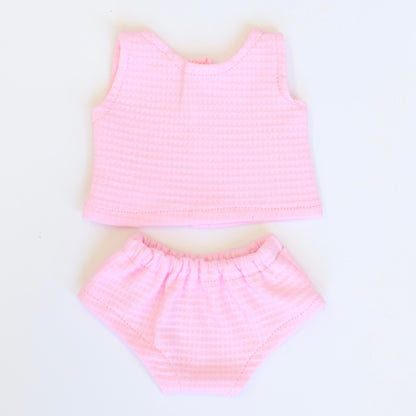 Mini Coletto underwear outfit set - Pink Fits 34-38cm Minikane Gordis, Mini Colettos, Llorens dolls