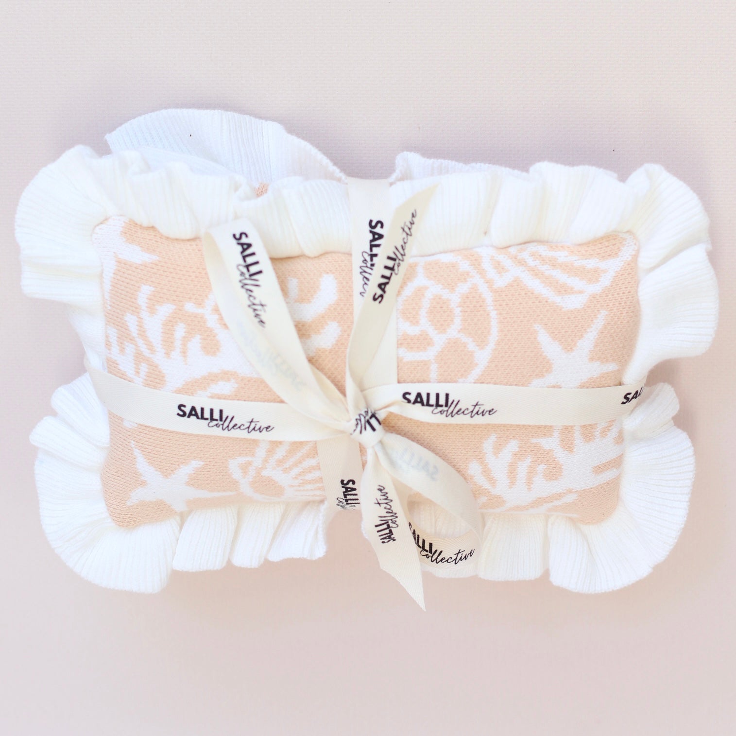 IN STOCK Dolls Shelly blanket + Pillow set in SAND