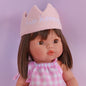 Hip Hooray cotton doll crown -Powder Pink
