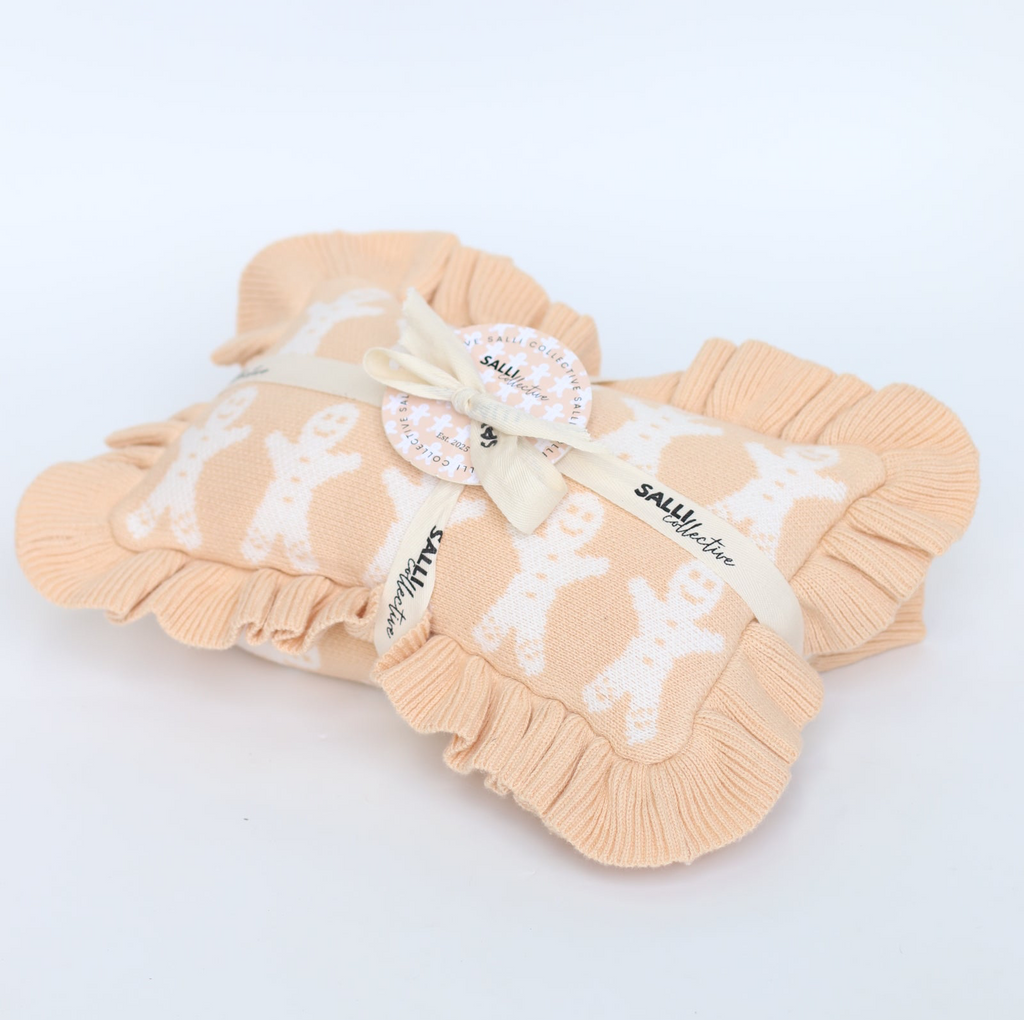 Ginger kid doll Blanket and Pillow set