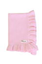 Powder Blush Luxe Pink frilled Dolly (Blanket only)