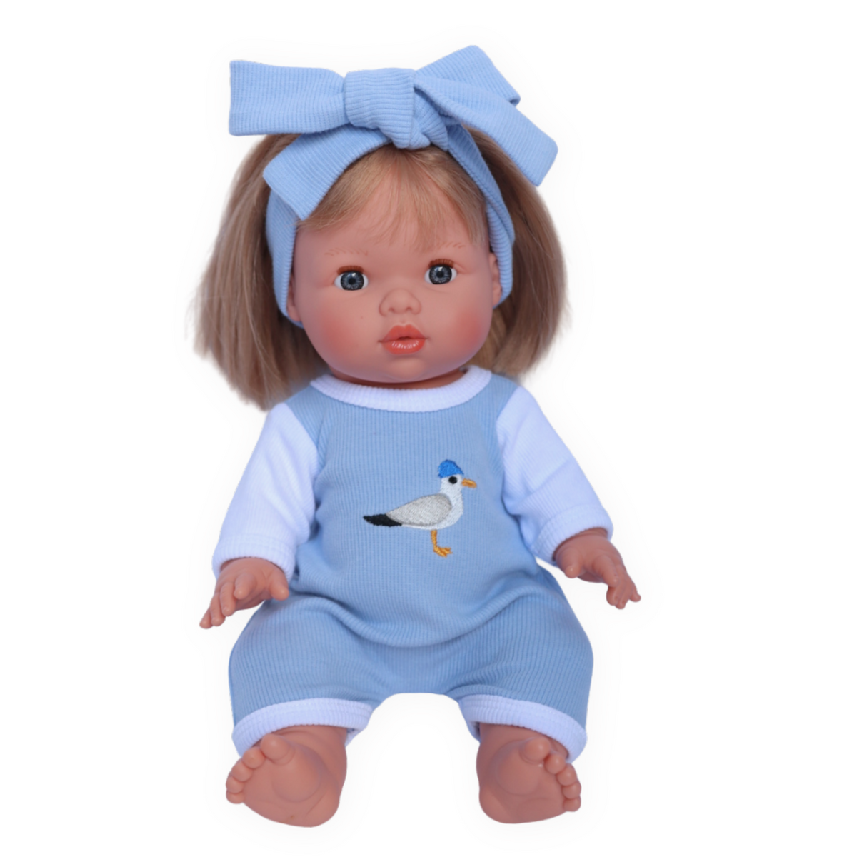 PRE ORDER Blue Chippy Thief Dolls two pce set - Fits 34-38cm Minikane Gordis, Mini Colettos, Miniland Dolls, Llorens dolls