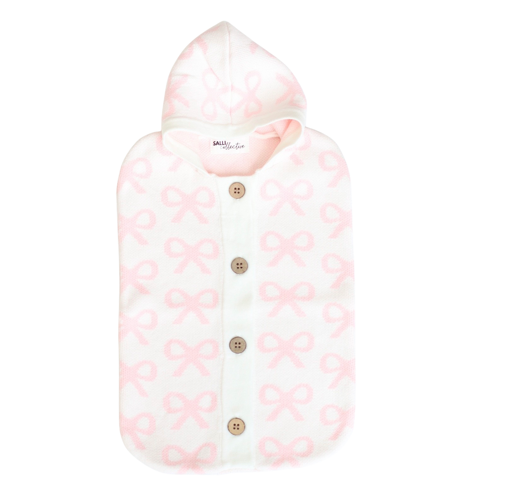 IN STOCK Salli Dream Cocoon - Powder blush pink bows