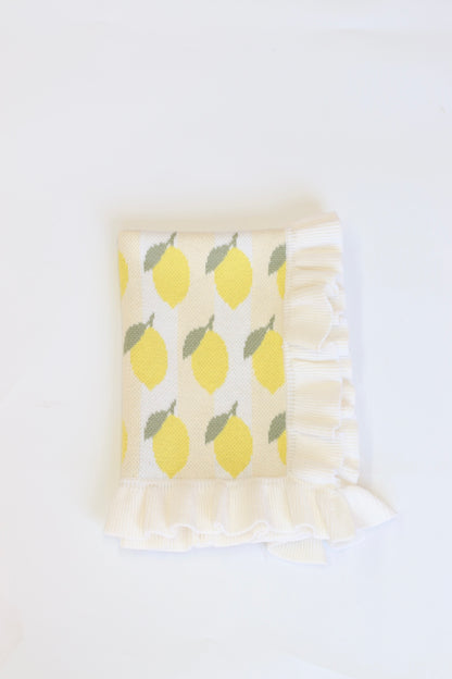 Freshly squeezed frilled doll Blanket + Pillow set