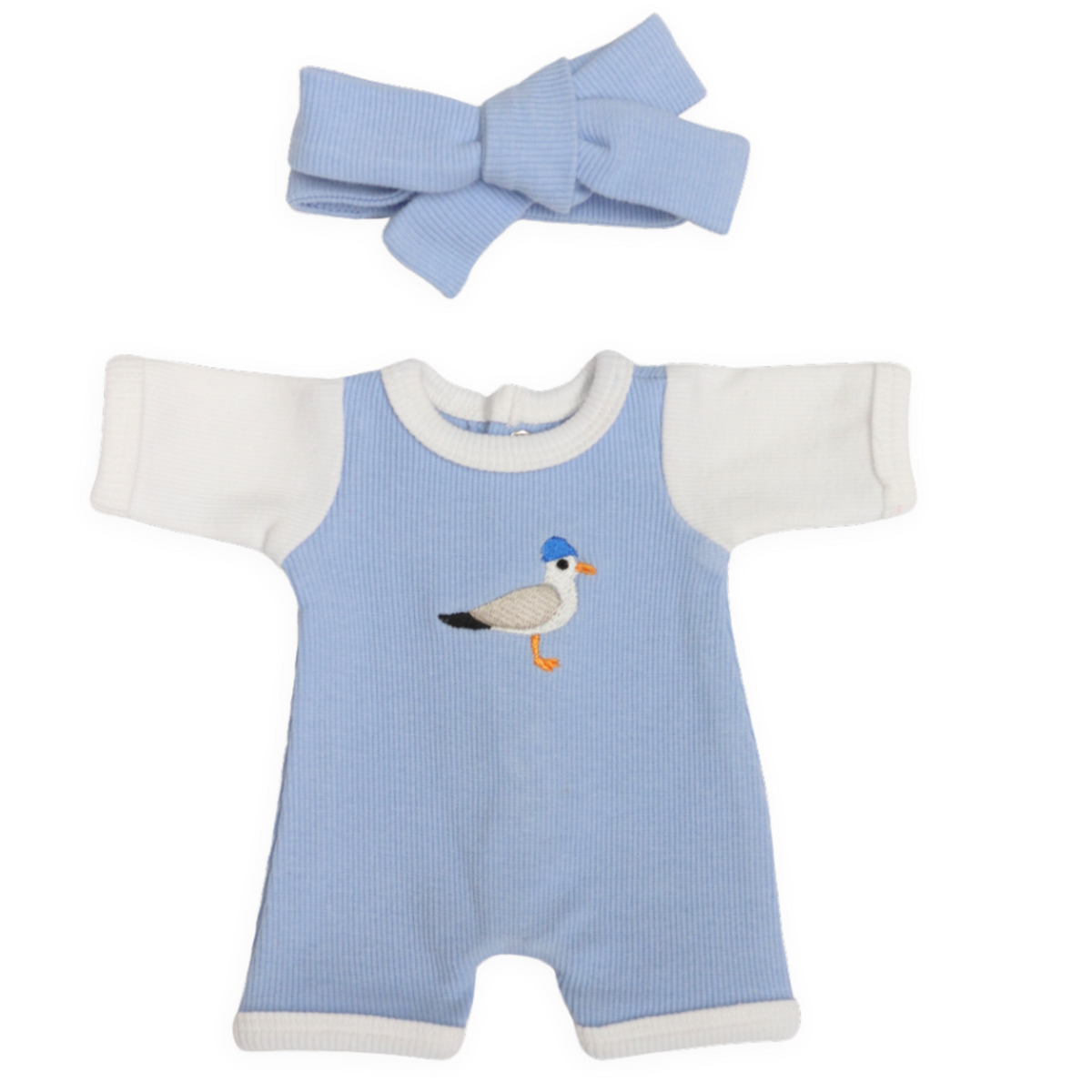 PRE ORDER Blue Chippy Thief Dolls two pce set - Fits 34-38cm Minikane Gordis, Mini Colettos, Miniland Dolls, Llorens dolls