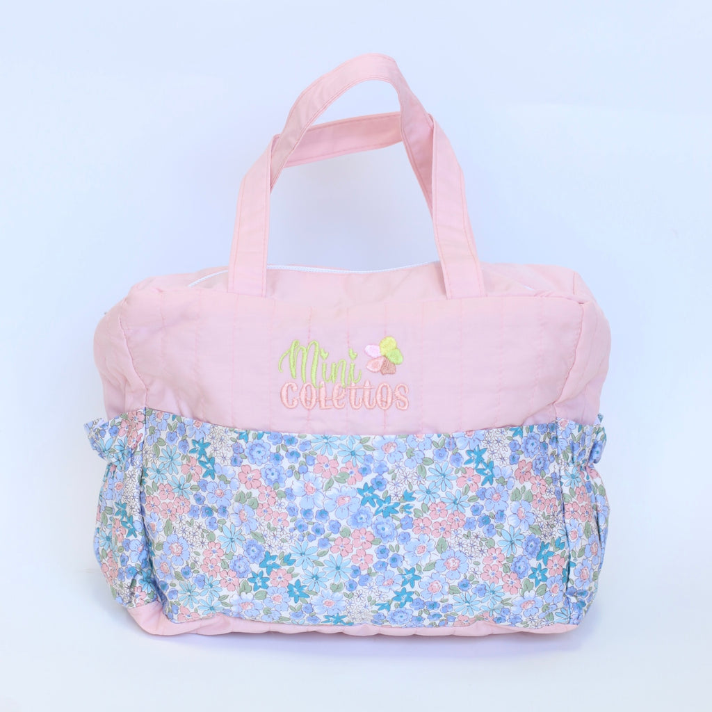 Mini Coletto Pink floral Nappy Bag