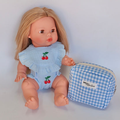 Dolly Lunch Pack - Blue Ginghan