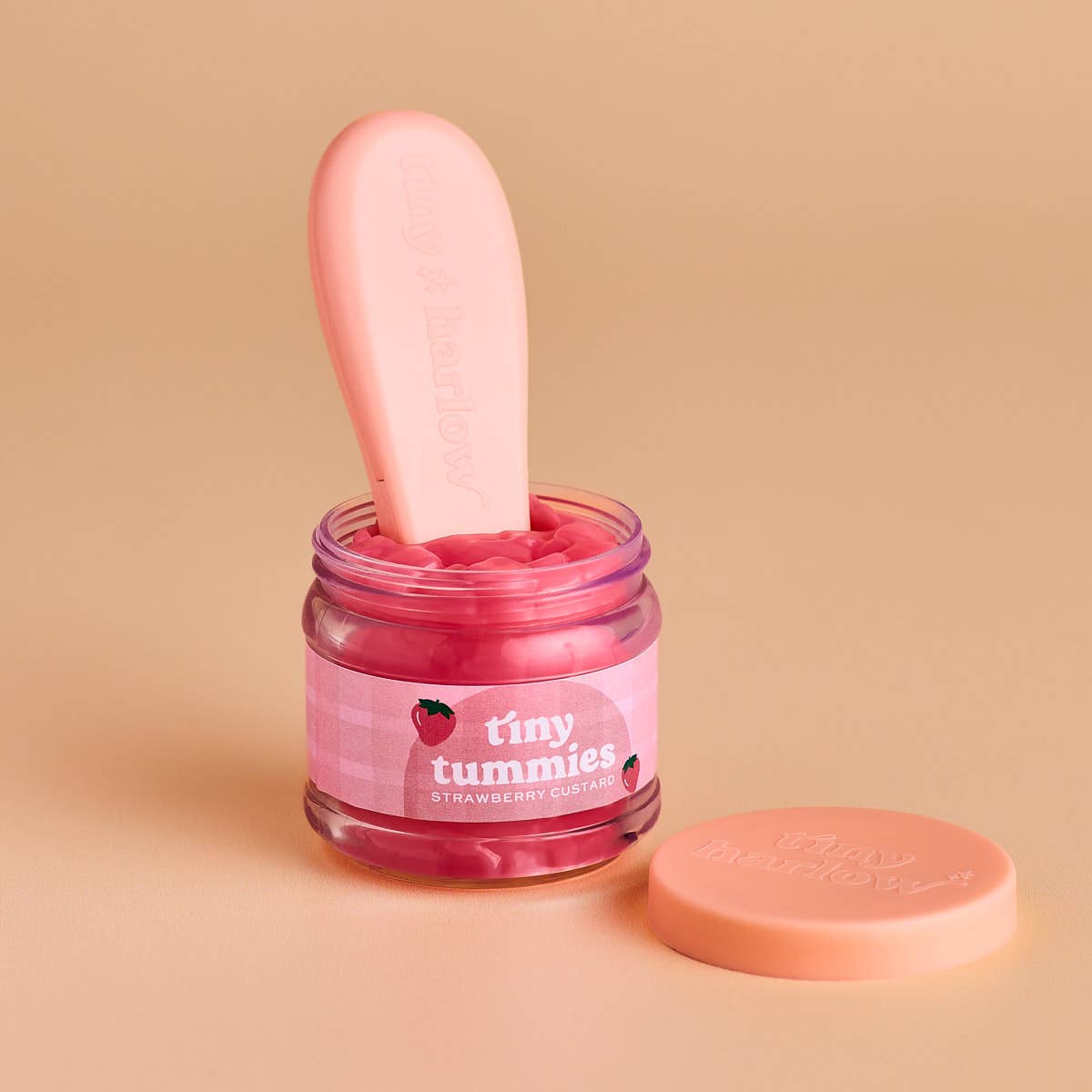 Tiny Harlow Tiny Tummies Dolls Food Jar - Neapolitan Icecream