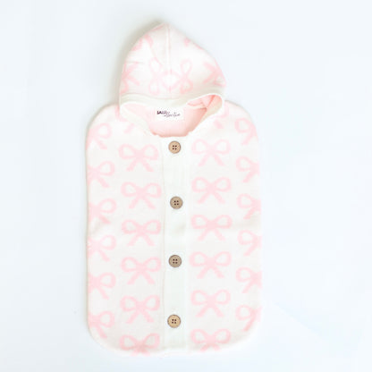 Dream Cocoon - Powder blush bows