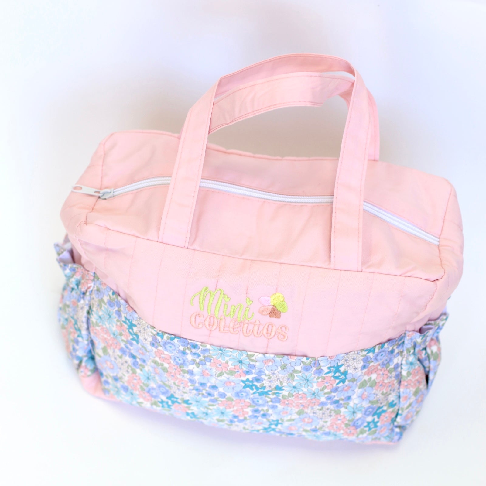 Mini Coletto Pink floral Nappy Bag