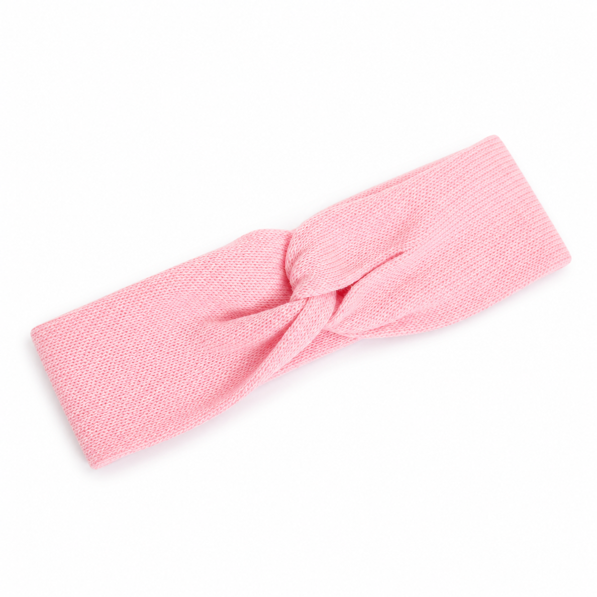 PRE ORDER Pink knitted doll knot headband - Fits 34-38cm Minikane Gordis, Mini Colettos, Miniland Dolls, Llorens dolls