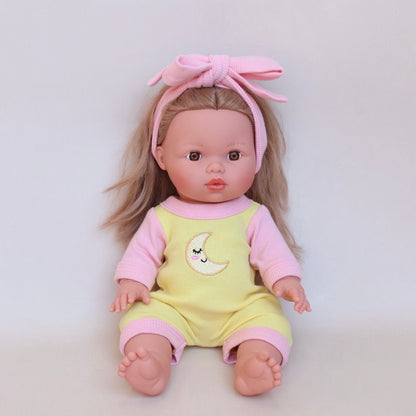 Moonbeam Romper + Bow set