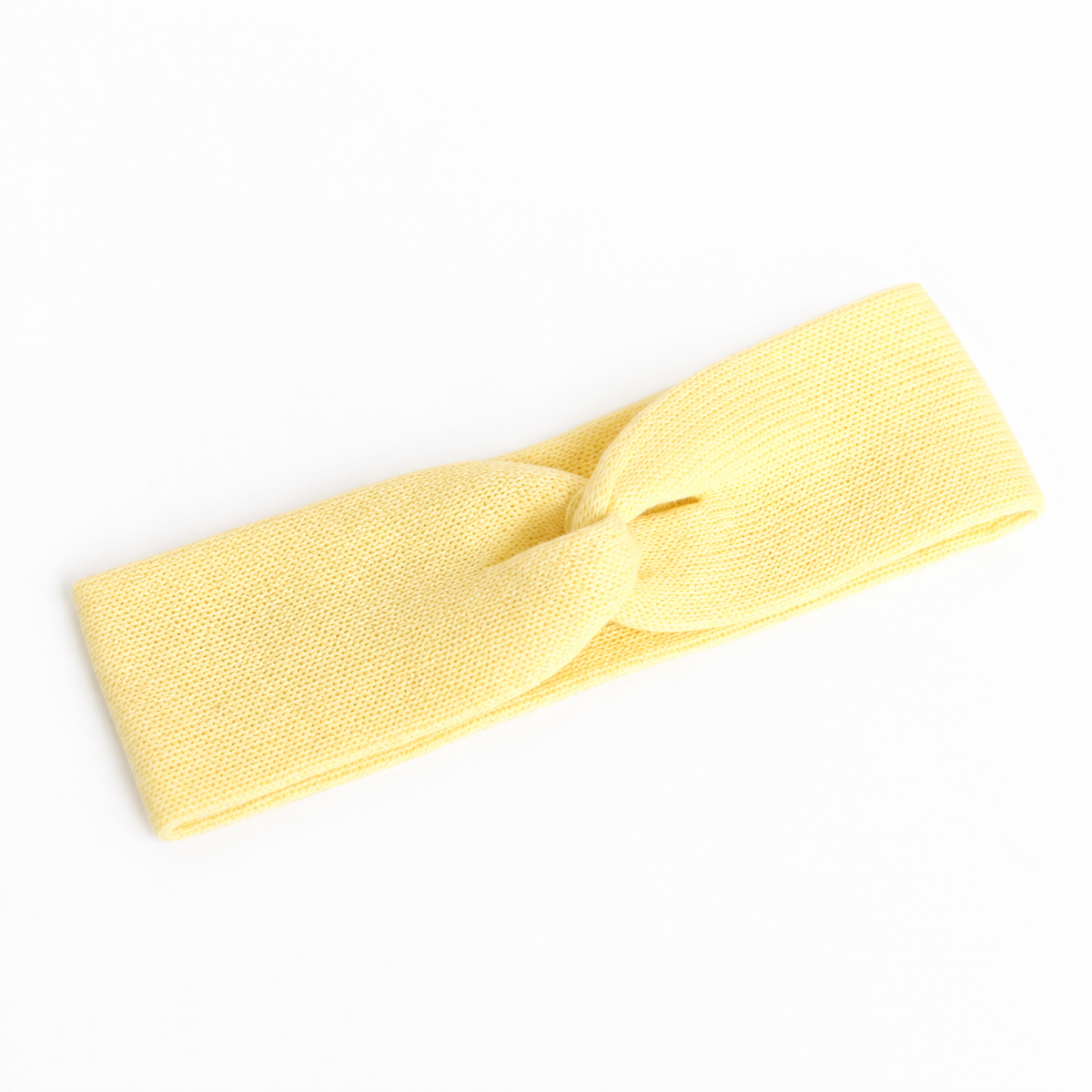PRE-ORDER Yellow knitted doll knot headband - Fits 34-38cm Minikane Gordis, Mini Colettos, Miniland Dolls, Llorens dolls
