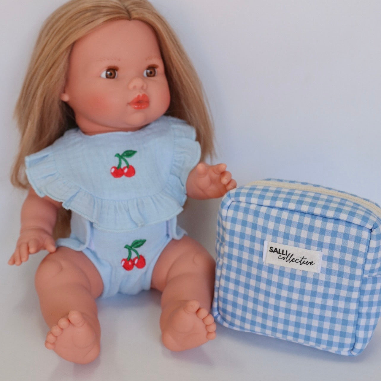 Dolly Lunch Pack - Blue Ginghan