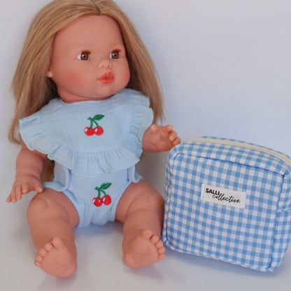 Dolly Lunch Pack - Blue Ginghan