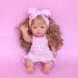 PRE ORDER Pink Gingham Sun dress set + Bow