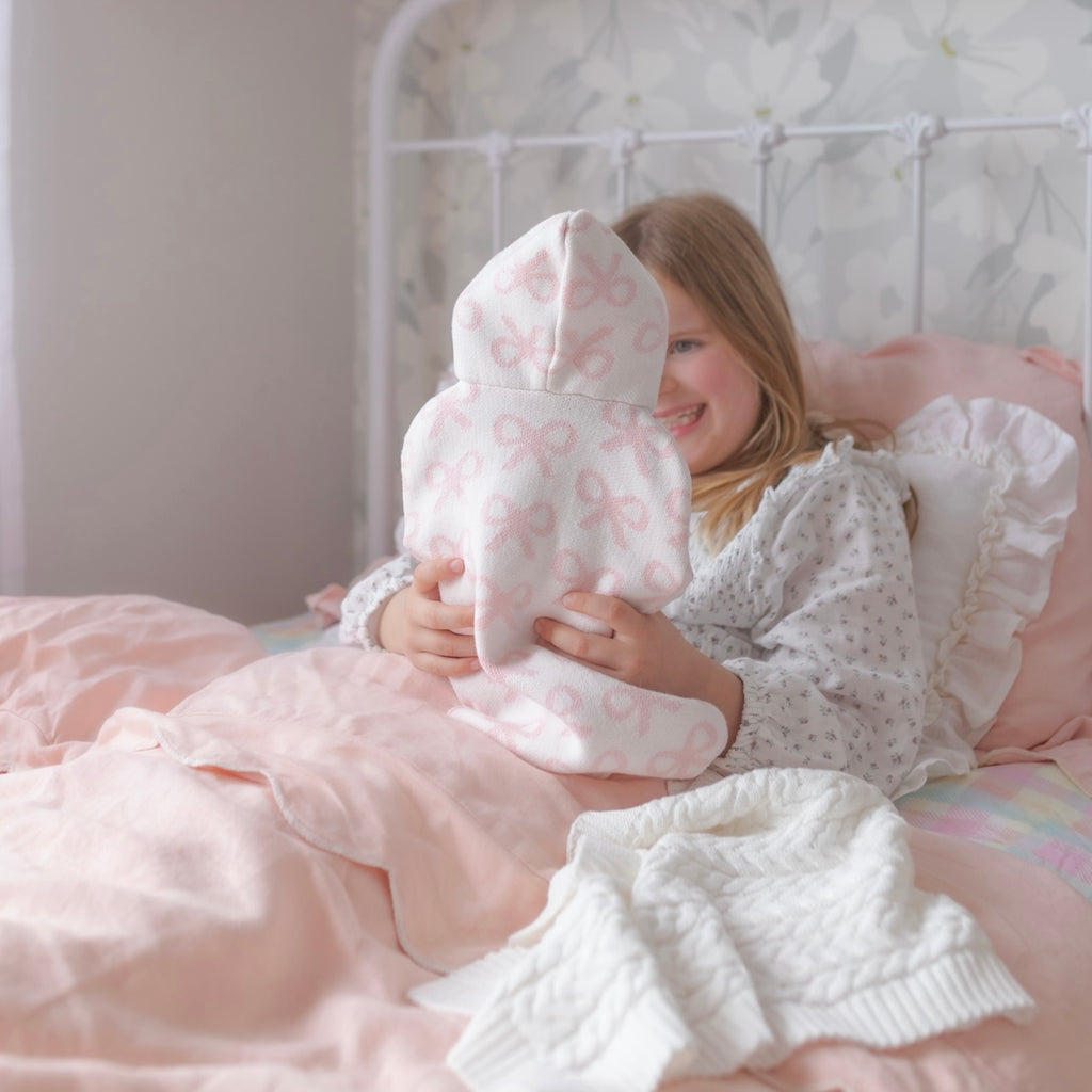 IN STOCK Salli Dream Cocoon - Powder blush pink bows