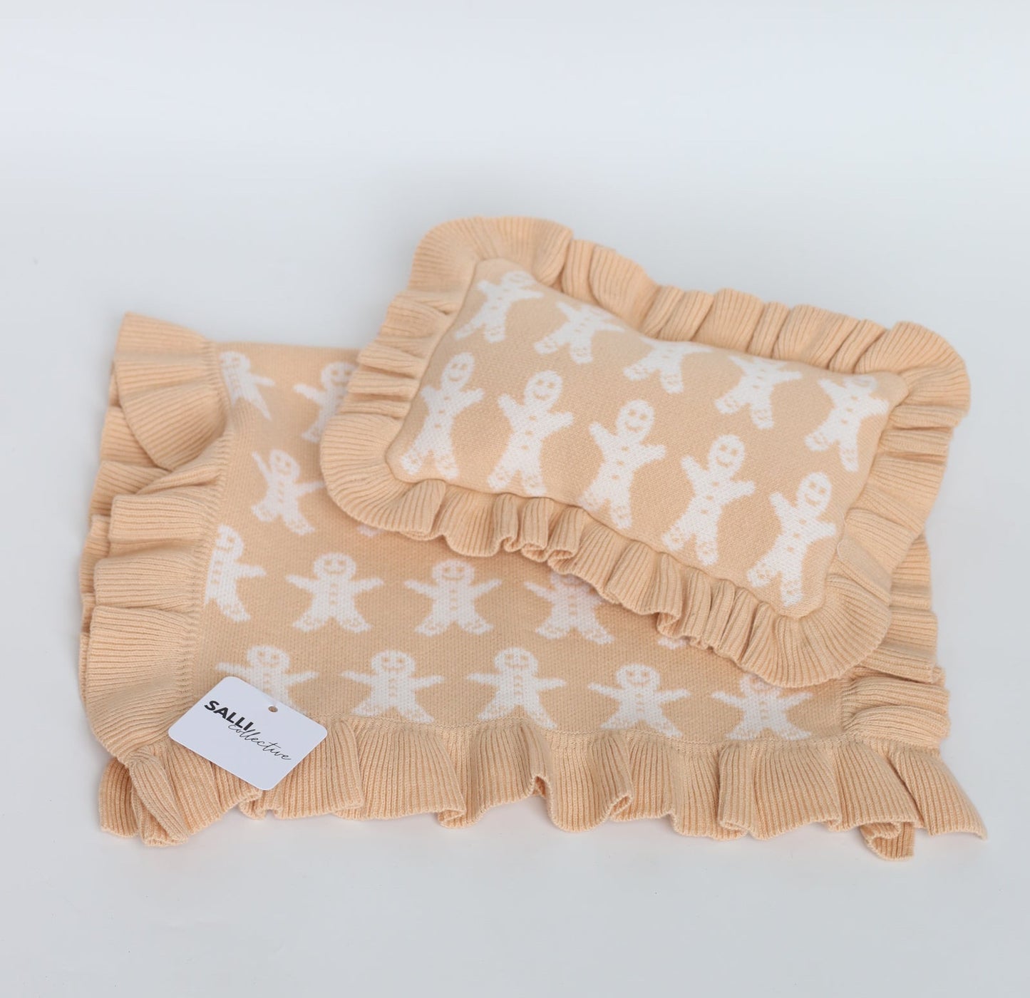 ON SALE Ginger kid doll Blanket and Pillow set