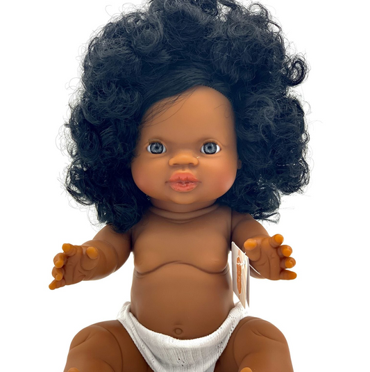 Anatomically Correct Baby Doll 34cm Jazmine, Paola Reina Minikane Gordis