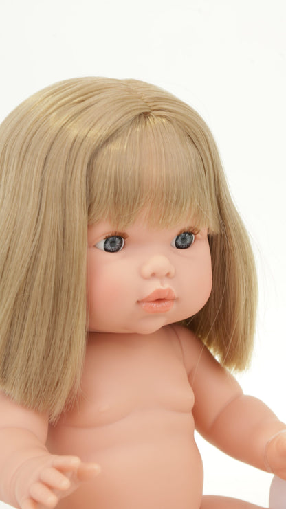 ***PRE ORDER Llorens Mini Colettos Rubia Girl Doll 34cm with short Blonde Hair | Spanish Doll Australia