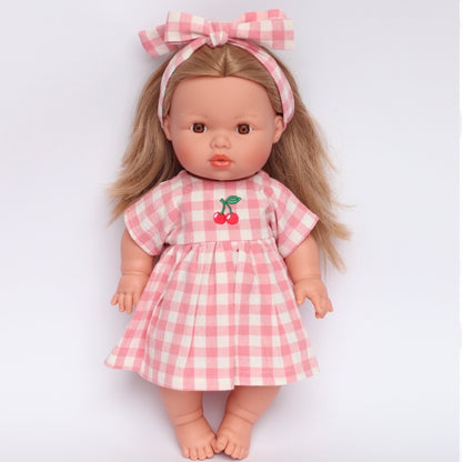 PRE ORDER Blush Cherry 🍒 Gingham Chloe Gingham dress - arriving late June