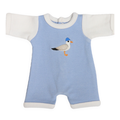 PRE ORDER Blue Chippy Thief Dolls two pce set - Fits 34-38cm Minikane Gordis, Mini Colettos, Miniland Dolls, Llorens dolls