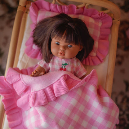Llorens Mini Colettos Amaara Girl Doll 34cm with short brown Hair | Spanish Doll Australia
