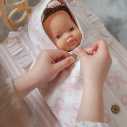 Dream Cocoon - Powder blush bows