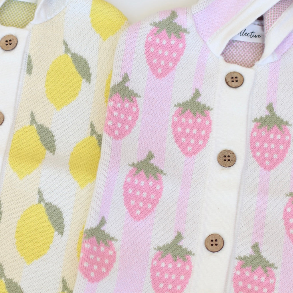 IN STOCK Salli Dream Cocoon - Strawberry fields awning stripe