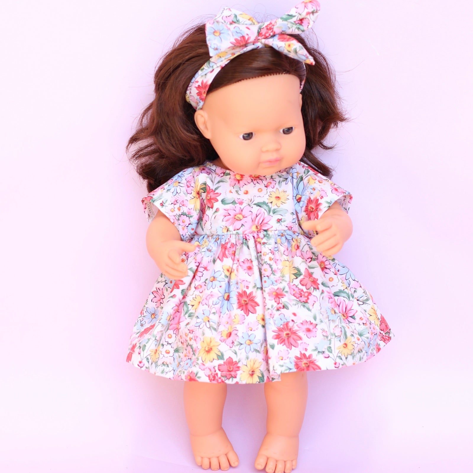 Chloe dress + Head wrap in Garden Party