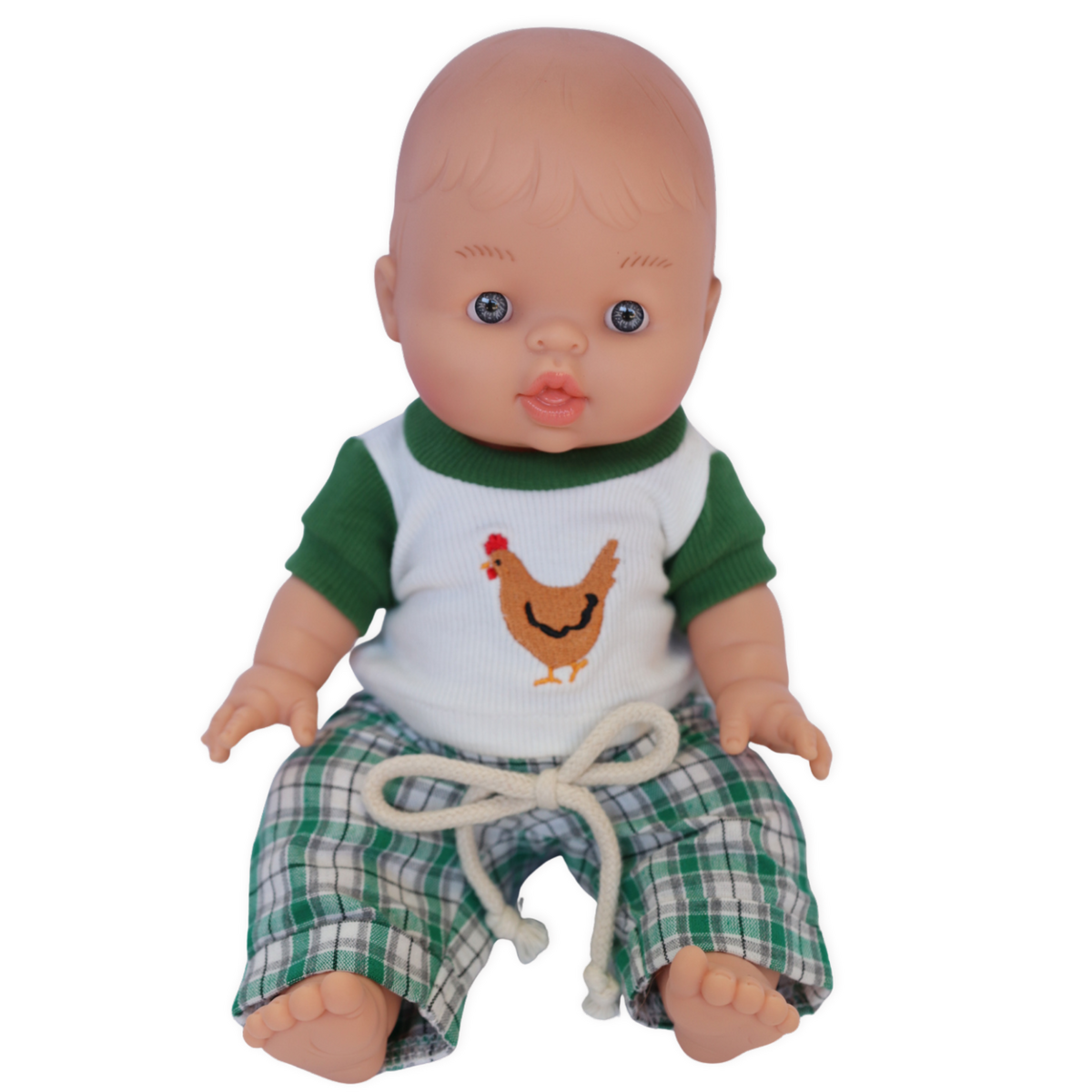 PRE ORDER The Coop Club Dolls Tee + check trouser set