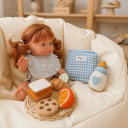 PRE ORDER Dolly Lunch Pack - Blue Ginghan