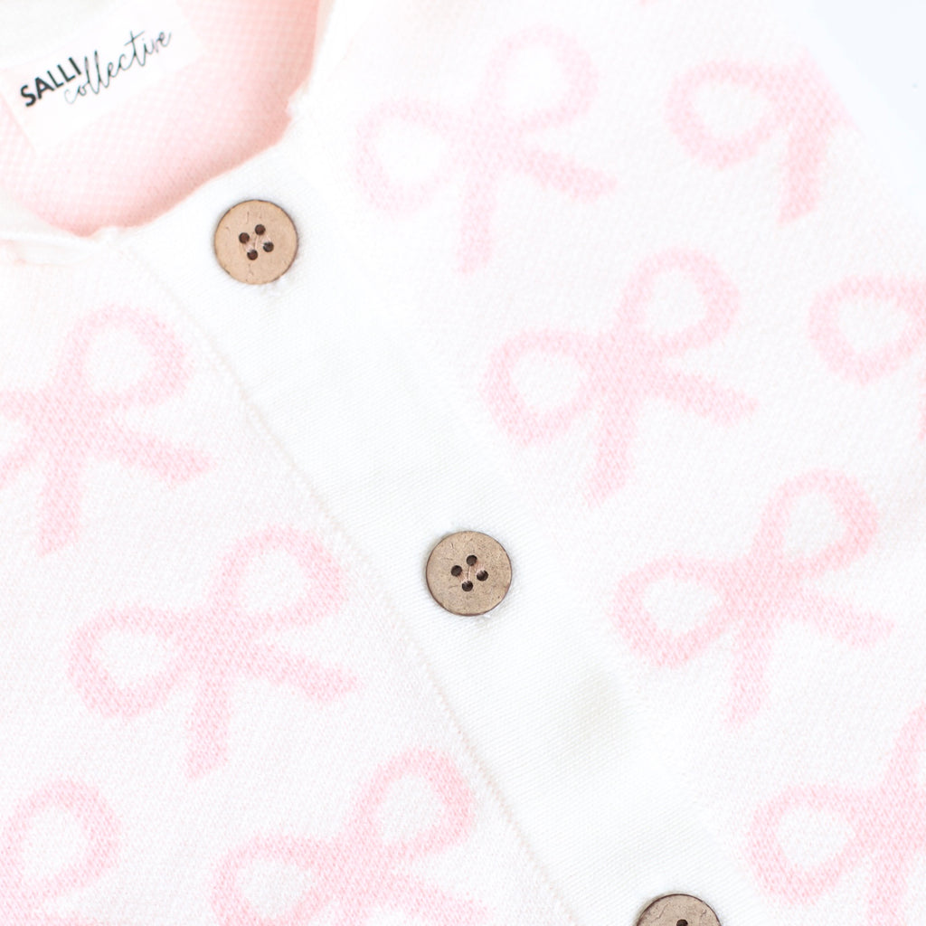 IN STOCK Salli Dream Cocoon - Powder blush pink bows