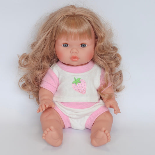 Strawberry Dolls top + Bloomer shorts set