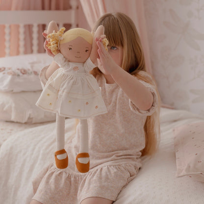Bonikka Priscy Linen soft bodied doll 42cm