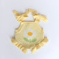 PRE ORDER Garden girls Doll buttercup yellow knitted Romper Dolls clothes - Fits 34-38cm Minikane Gordis, Mini Colettos, Miniland Dolls, Llorens dolls