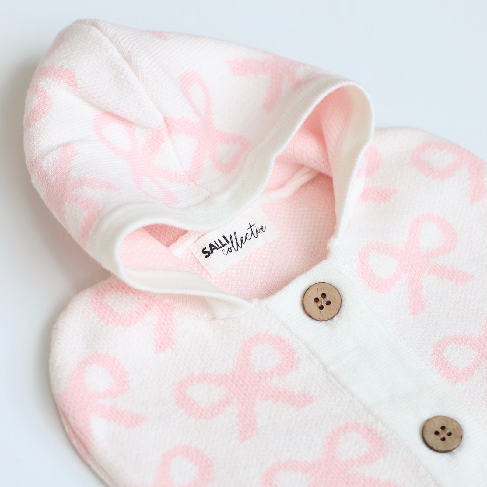 IN STOCK Salli Dream Cocoon - Powder blush pink bows