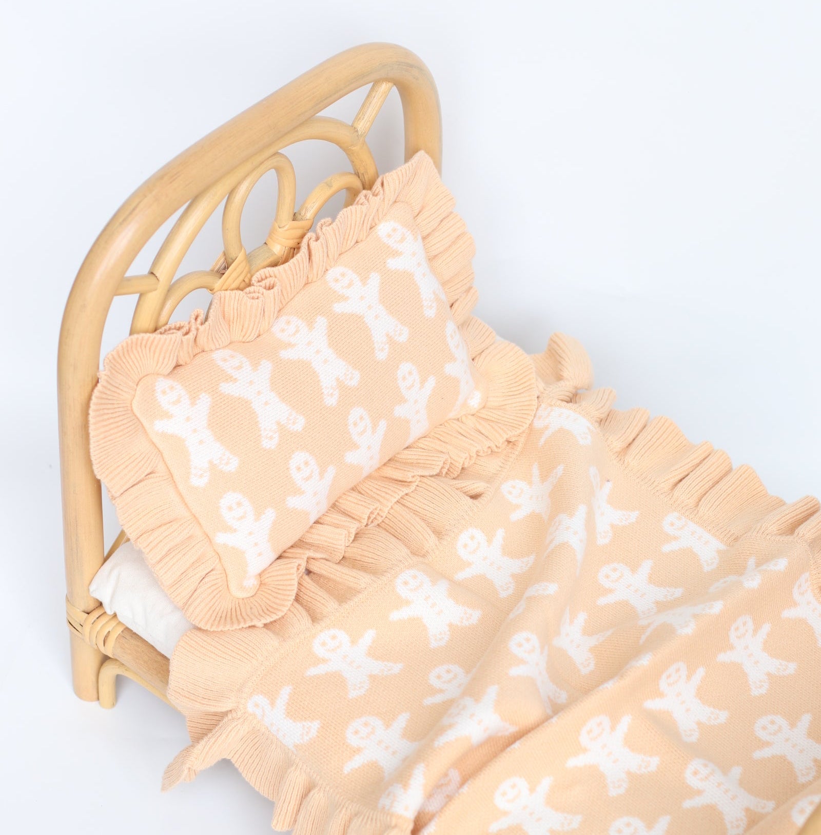 Ginger kid doll Blanket and Pillow set