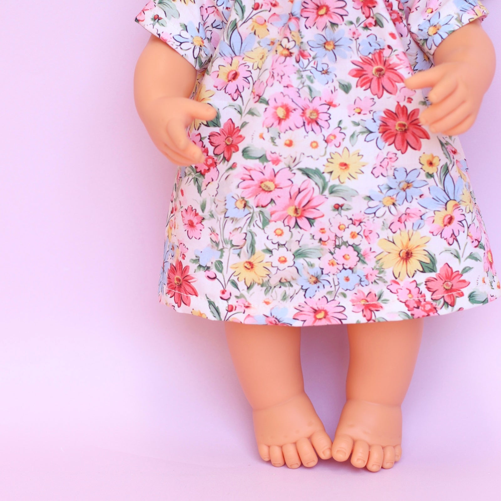 Lulu Smock + Head wrap in Garden party