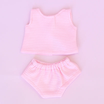 Mini Coletto underwear outfit set - Pink Fits 34-38cm Minikane Gordis, Mini Colettos, Llorens dolls