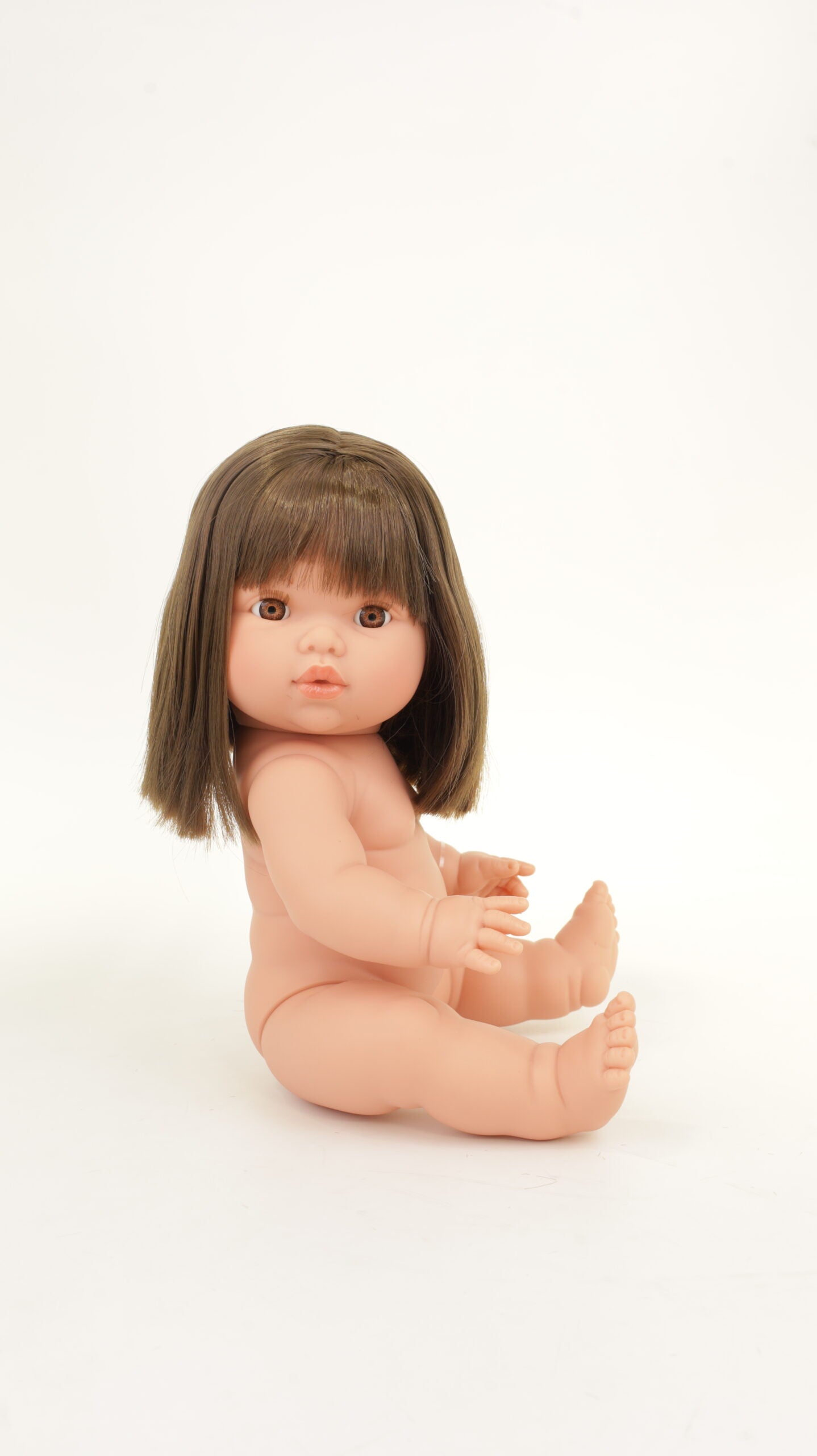 ***PRE ORDER Llorens Mini Colettos Castana Girl Doll 34cm with short brown Hair | Spanish Doll Australia