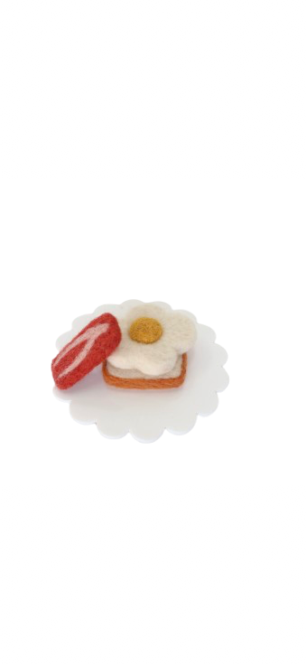 Mini Bacon + Eggs and Toast set