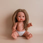 Llorens Mini Colettos Sandra Girl Doll 34cm with Long Blonde Hair | Spanish Doll Australia