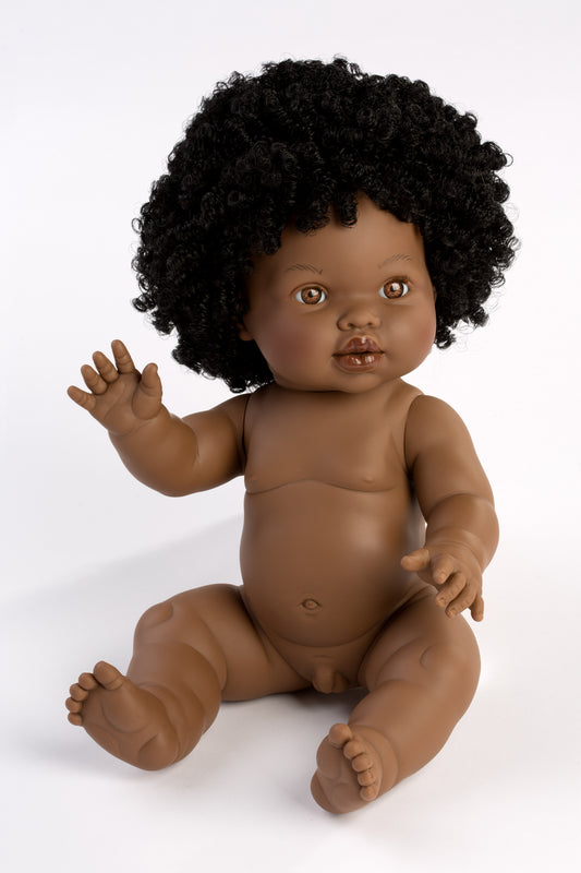 Llorens Mini Colettos Litto Boy Doll 34cm with black hair | Spanish Doll Australia